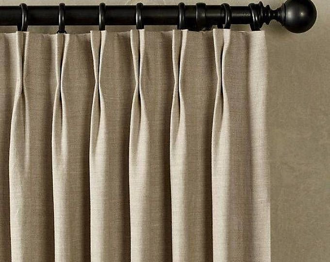 Gallery of Stunning Pinch Pleat Curtain Designs