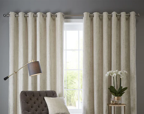 Premium Eyelet Curtains Installation Gallery in Dubai