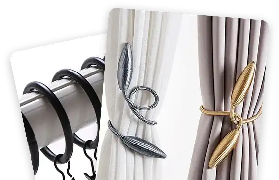 How Our Curtain Accessories Improve Curtain Style & Functionality?