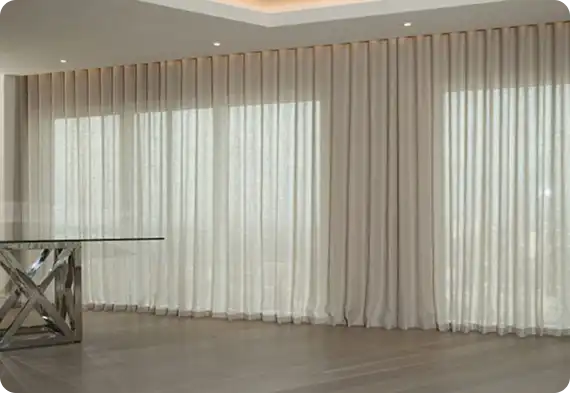Floor to Ceiling Curtain