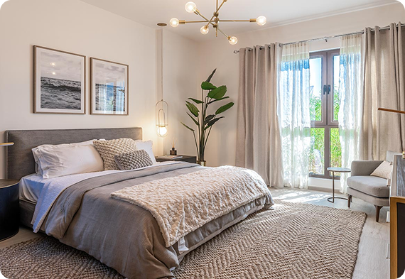 Browse Our Completed Villa Curtain Fitting Gallery