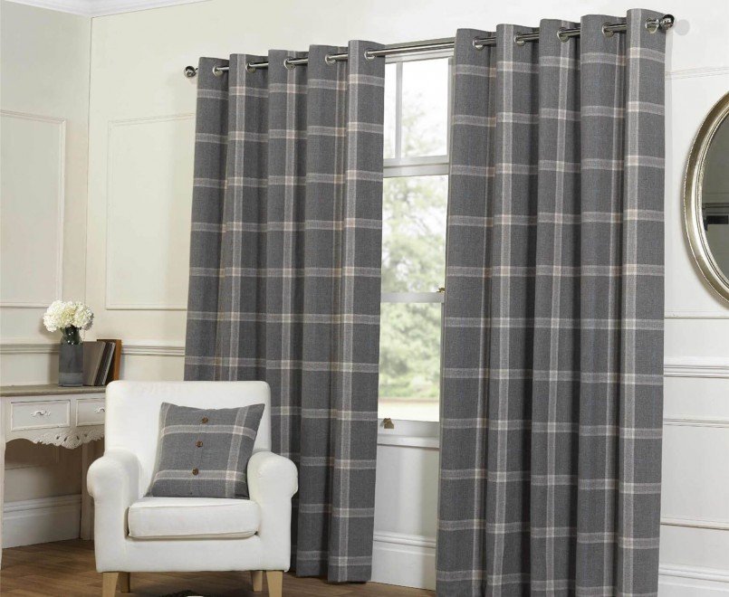 Premium Eyelet Curtains Installation Gallery in Dubai