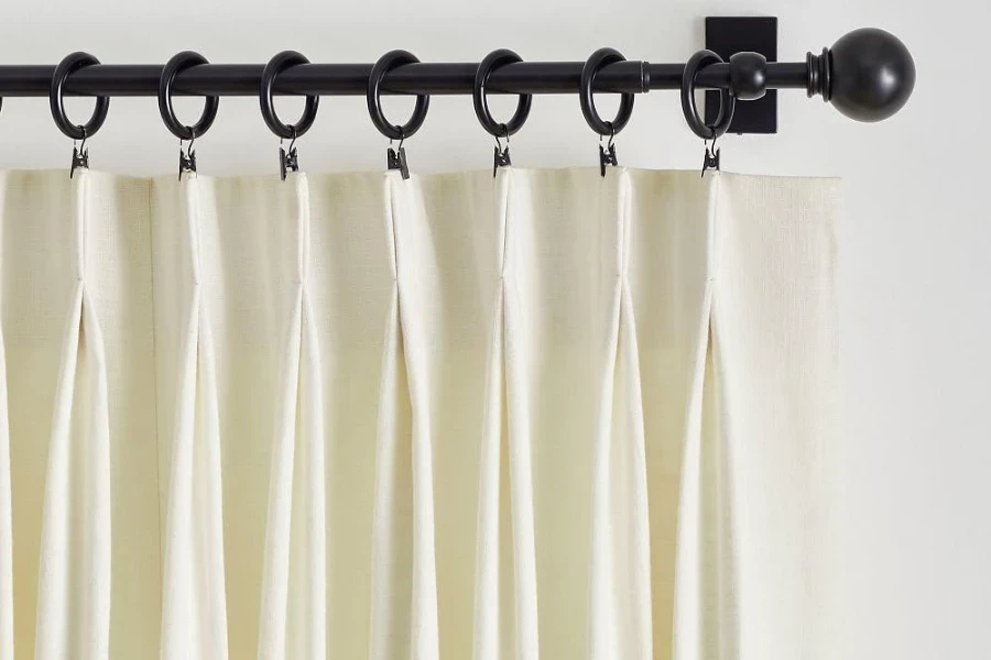 Gallery of Stunning Pinch Pleat Curtain Designs