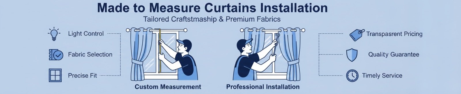 curtain installation banner
