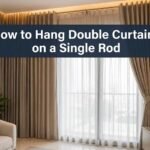How to Hang Double Curtains on a Single Rod- Curtain Installation Dubai