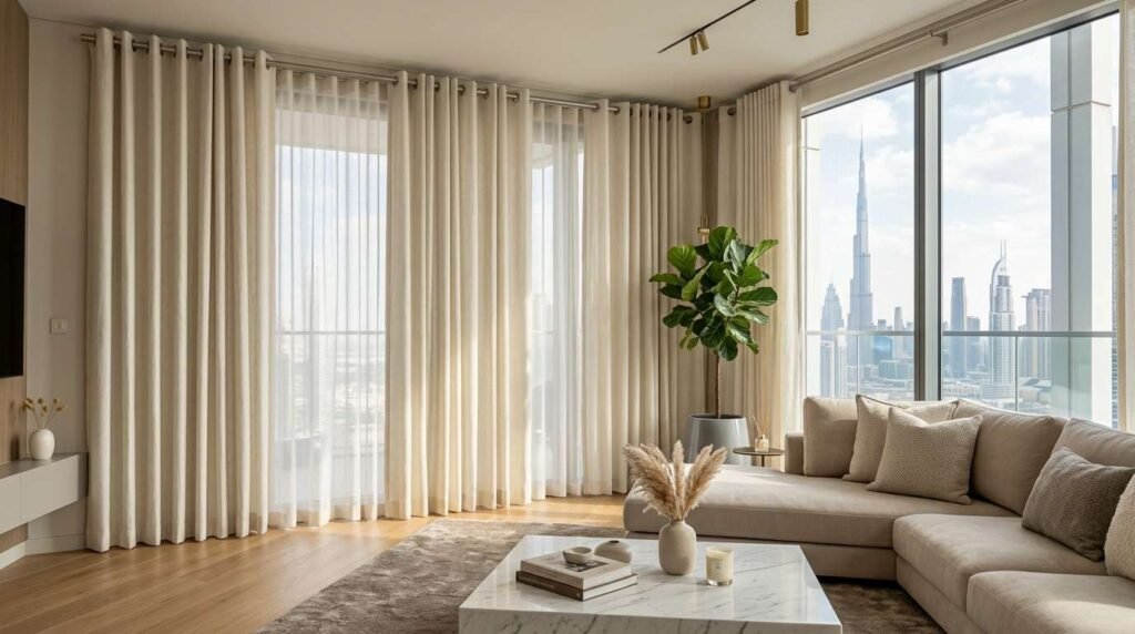Eyelet Curtains Dubai Online Shop