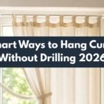 10 Smart Ways to Hang Curtains Without Drilling 2026