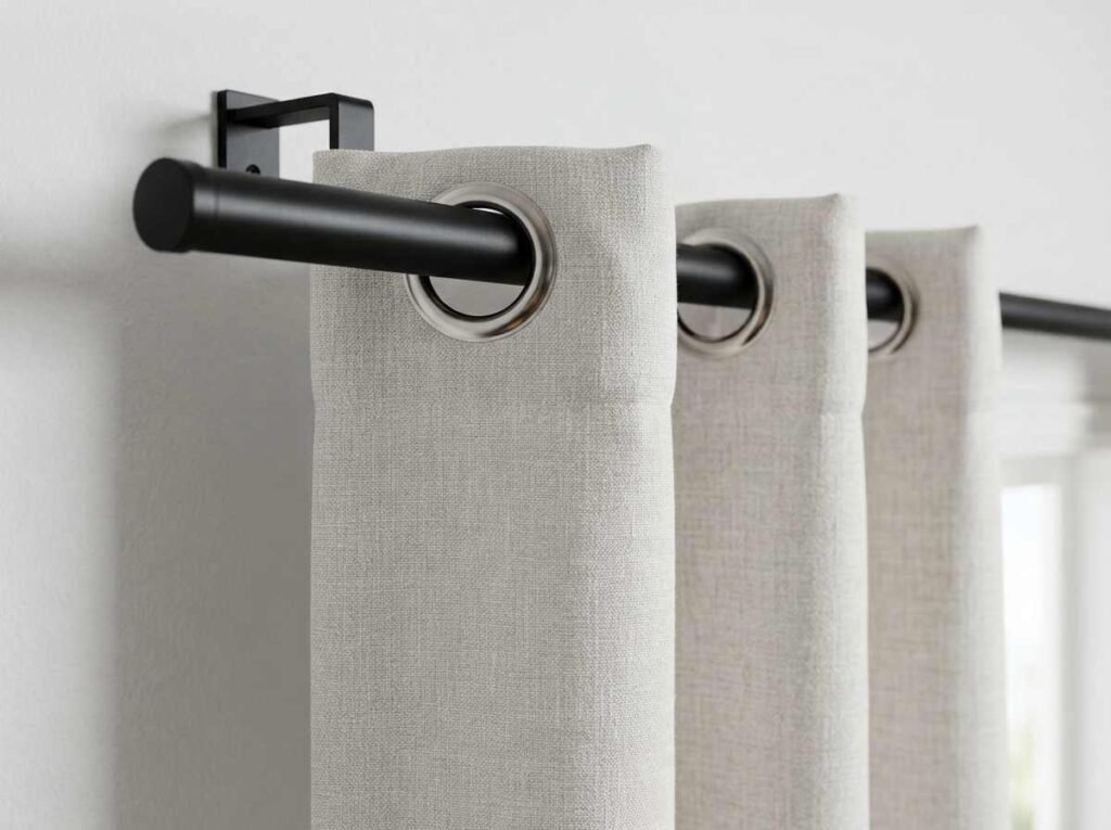 Eyelet Hooks by Curtain Installation Dubai