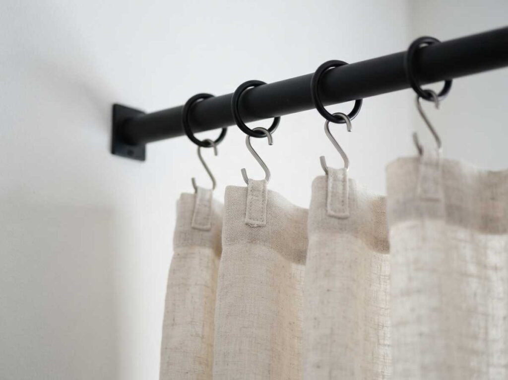 S Hooks by Curtain Installation Dubai