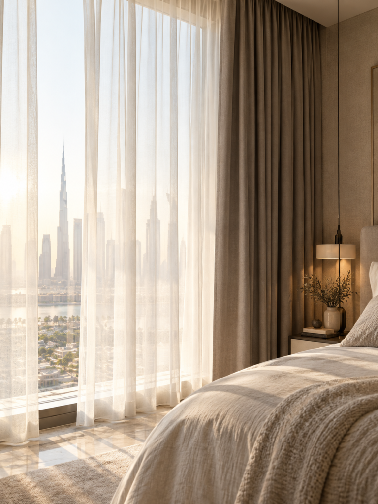 Voile Curtains dubai